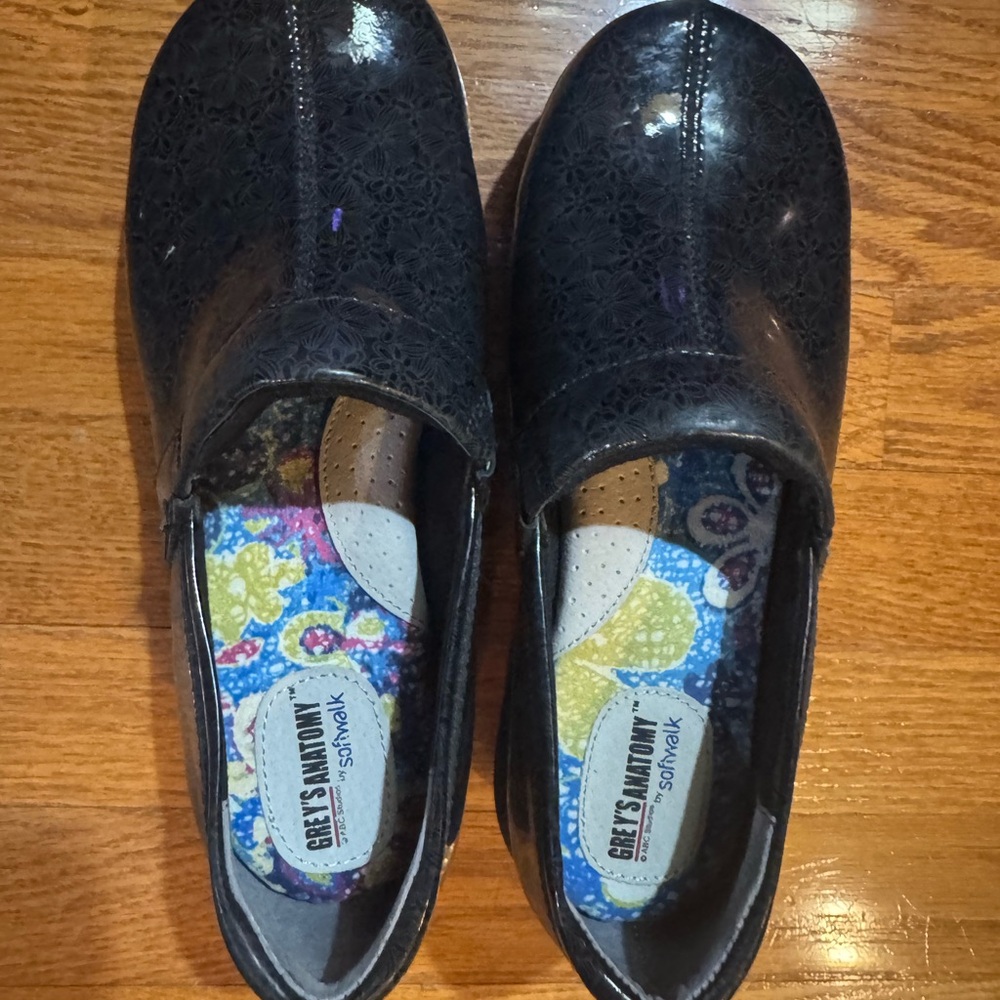 Grey's Anatomy Black Mules